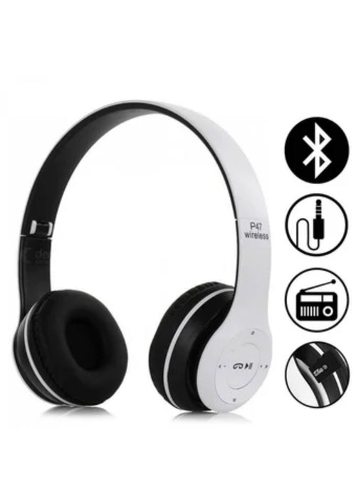 Audífonos Diadema P47 Bluetooth Inalámbricos